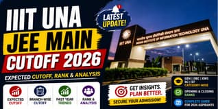 IIIT Una Cutoff 2026 (Expected) – JEE Main Opening & Closing Ranks, Category & Branch Wise